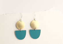 Load image into Gallery viewer, Scoop Earring - Teal