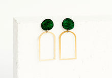 Load image into Gallery viewer, Arches Earring Forest