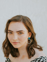Load image into Gallery viewer, Hoopla Earrings Forest