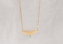 Load image into Gallery viewer, Ocean Necklace Blue Green Apatite