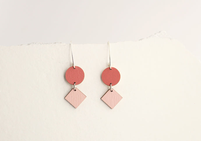 Shapes Earring - Persimmon